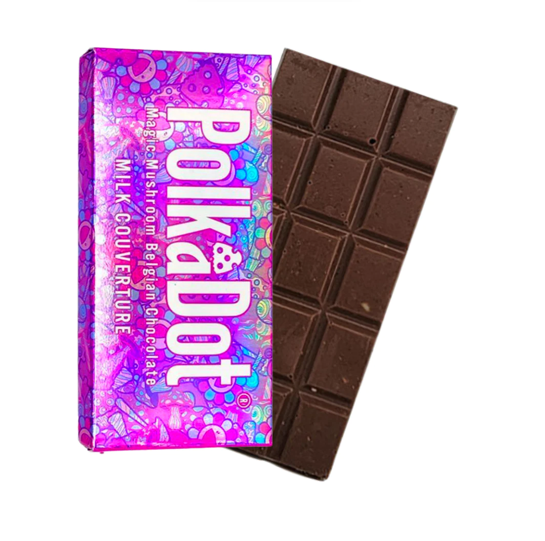 Polka Dot Psilocybin Chocolate Bars for sale Europe